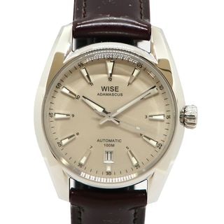 ��ŷ��ۡ�WISE�ۥ磻�� ADAMASCUS AD791A �����ȥޥ��å� �����ܥ꡼ ���ƥ�쥹904L �쥶�� ��� �ӻ��� ��ư���� �ݾڽ����š�