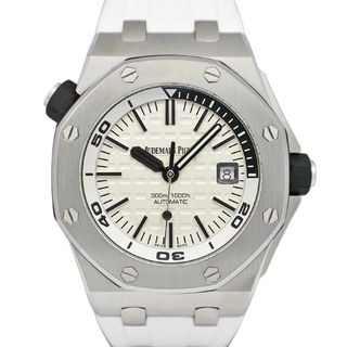 ��̾�Ų��ۡ�AUDEMARS PIGUET�ۥ����ǥޥԥ� ������륪���� ���ե��祢 �����С� 15710ST.OO.A002CA.02 �ۥ磻�� SS ��С� ��ư���� ��� �ݾڽ��դ�����š�