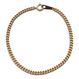 ��ŷ��ۡ�JEWELRY�ۥ��奨�꡼ ��ʿ ���إ� 19cm ��7.1g �֥쥹��å� 2�̥��å� ���󥰥� K18YG ��������������� ���������꡼����š�