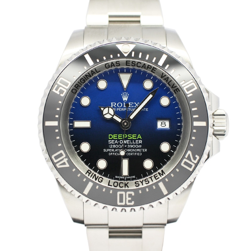 ��̾�Ų��ۡ�ROLEX�ۥ���å��� �����ɥ����顼 �ǥ����ץ��� D�֥롼 116660 ������ SS ��ư���� ��� �ݾڽ��դ� 2017ǯ����š�