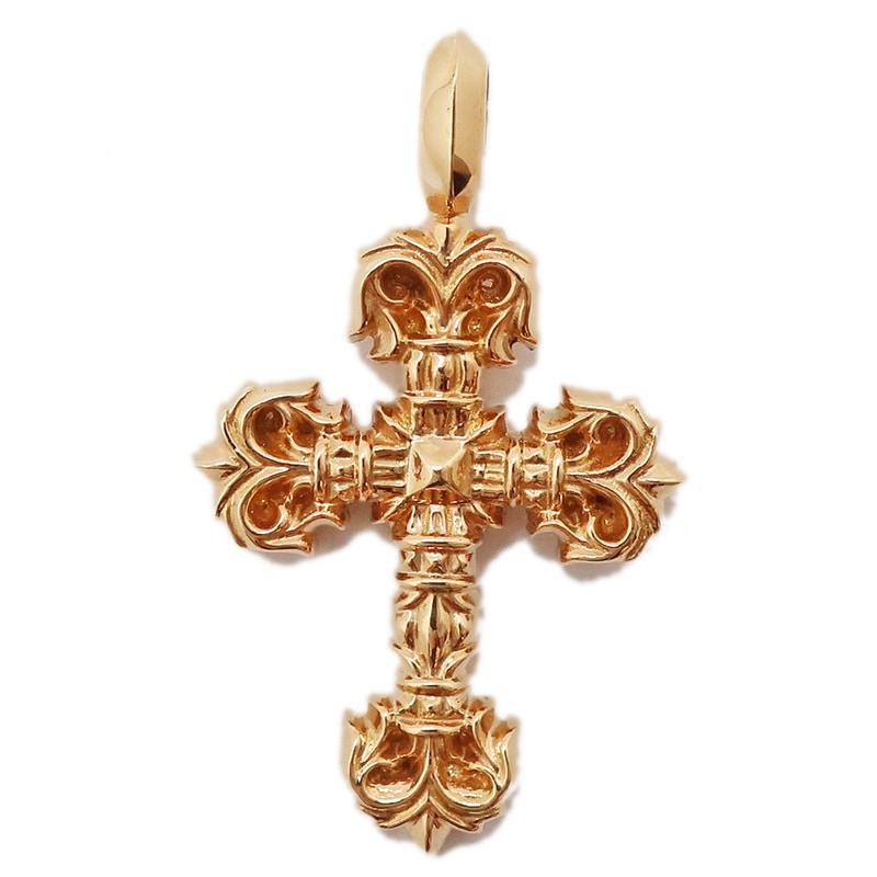 ��ŷ��ۡ�CHROME HEARTS�ۥ�����ϡ��� �����ˡ��ե��ꥰ�꡼ ������ �ڥ����ȥȥå� 22K ������� TINY FILIGREE CROSS�ڿ��ʡۡ�̤���ѡۡ���š�