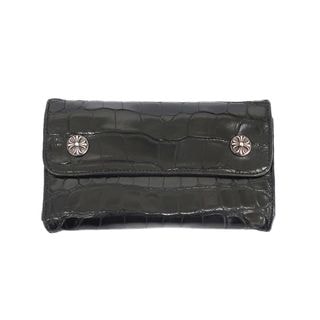 ��ŷ��ۡ�CHROME HEARTS�ۥ�����ϡ��� �������֥��ꥲ������ �������ܡ���ܥ��� ������å� Ĺ���� �֥�å� ����С�925 ���������å� ��ʪ ��󥺡���š�