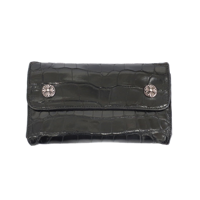��ŷ��ۡ�CHROME HEARTS�ۥ�����ϡ��� �������֥��ꥲ������ �������ܡ���ܥ��� ������å� Ĺ���� �֥�å� ����С�925 ���������å� ��ʪ ��󥺡���š�