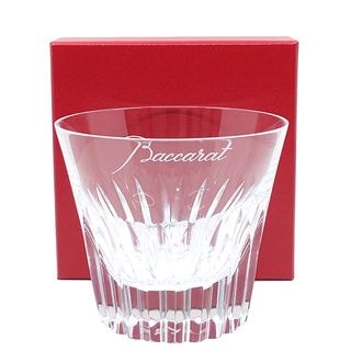 【名東】【BACCARAT】バカラ ロックグラス THE YEAR 2022 クリスタルガラス 住まい インテリア ブランド食器 コレクション 透明 クリアカラー 未使用長期保管品 箱【中古】