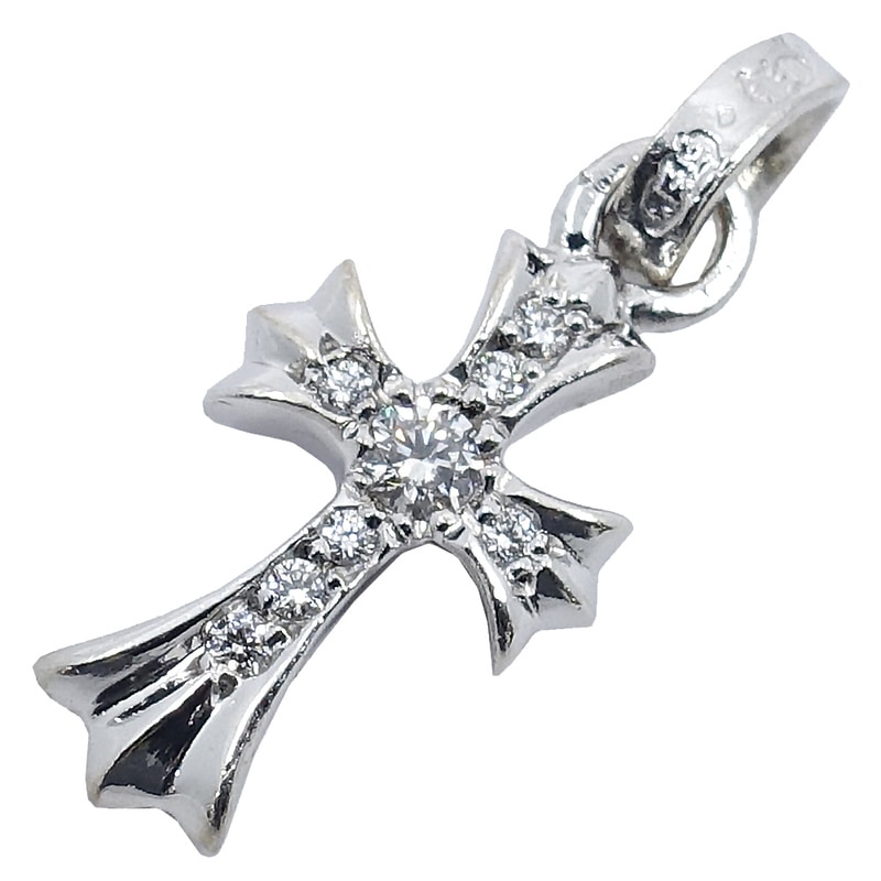 ��̾��ۡ�CHROME HEARTS�ۥ�����ϡ��� �ڥ����ȥȥå� BBYFAT �٥��ӡ��ե��å� 18K�ۥ磻�ȥ������ ��������� ����ܥ������ԡ��� ��2.9g Ķ���������� ��¸�ޡ���š�