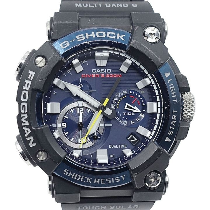 ��̾��ۡ�CASIO�ۥ����� �ӻ��� G-SHOCK �ե��å��ޥ� MASTER OF G-SEA GWF-A1000C-1AJF ���ե����顼 ��Х����� ����/SS ���� �ݾڽ� Ȣ����š�