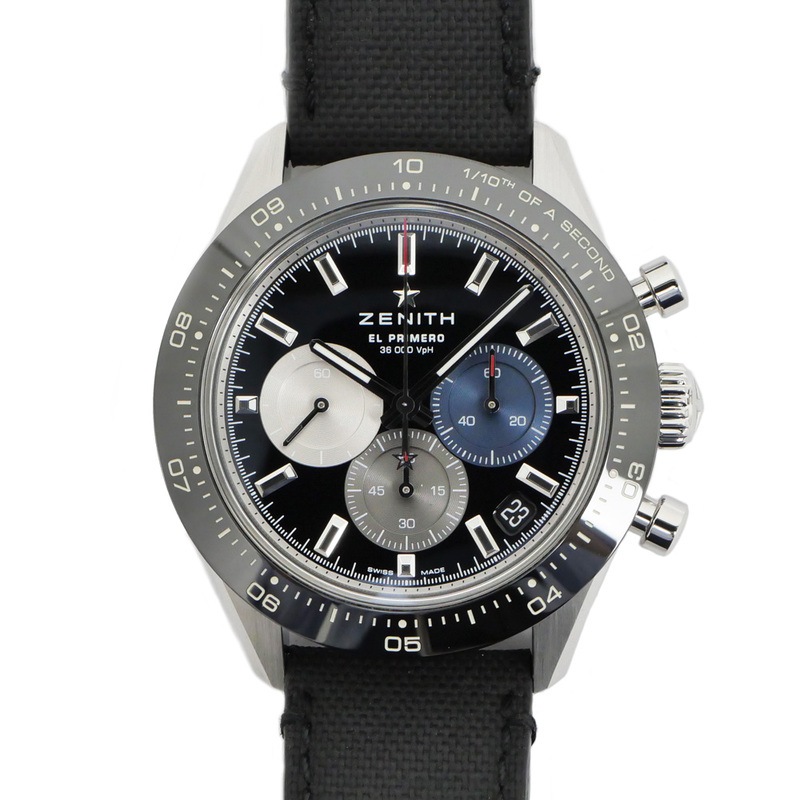 ��̾��ۡ�ZENITH�ۥ��˥������Υޥ����� ���롦�ץ��� ���ݡ��� 03.3100.3600/21.C822 �֥�å� SS ����ߥå� ��ư�� �ӻ��� ��󥺡ڻž夲�ѡۡ���š�