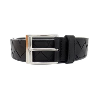 ��ŷ��ۡ�BOTTEGA VENETA�ۥܥåƥ������ͥ� �٥�� ����ȥ���㡼�� �֥�å� �쥶�� �Ԥ߹��� 100cm 40����� �ܳ� ������ʪ ��� ��������š�