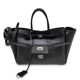 ��̾��ۡ�BALENCIAGA�ۥХ�󥷥��� Bel Air ����꡼������Хå� ���⡼�� 835689 �֥�å� �ϥ�� �������� 2way �Хå� �쥶�� ��ǥ���������š�