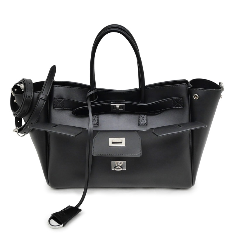 ��̾��ۡ�BALENCIAGA�ۥХ�󥷥��� Bel Air ����꡼������Хå� ���⡼�� 835689 �֥�å� �ϥ�� �������� 2way �Хå� �쥶�� ��ǥ���������š�