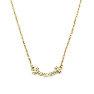 �ڱɡۡ�TIFFANY�ۥƥ��ե��ˡ� K18YG T���ޥ���ͥå��쥹�ߥ� ��������� 750YG ���奨�꡼ ��ǥ����� 62617683����š�