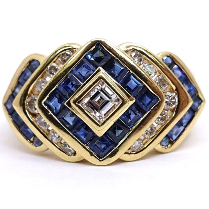 �ڱɡۡڥ�����ۡ�JEWELRY�ۥΡ��֥��ɥ��奨�꡼ ��� ���� ���ե�����1.26ct ��������� 0.83ct K18YG 6.0g 14�� ��ǥ����� ���� ���ΤΤߡ���š�