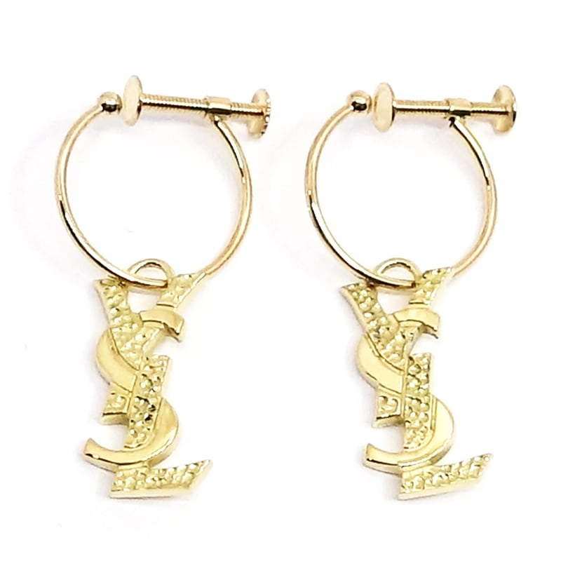 �ڱɡۡ�YVES SAINT LAURENT�ۥ������������� K18YG ���� �ա��� ������ YSL 750YG ���奨�꡼ ������ơ����ڻž夲�ѡۡ���š�
