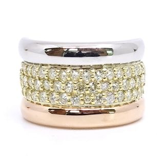 �ڱɡۡ�JEWELRY�ۥ��奨�꡼ ��� ���� ��������� 1.00ct K18YG PG Pt900 ��9.5g 11�� ��ǥ����� ���ΤΤߡ���š�