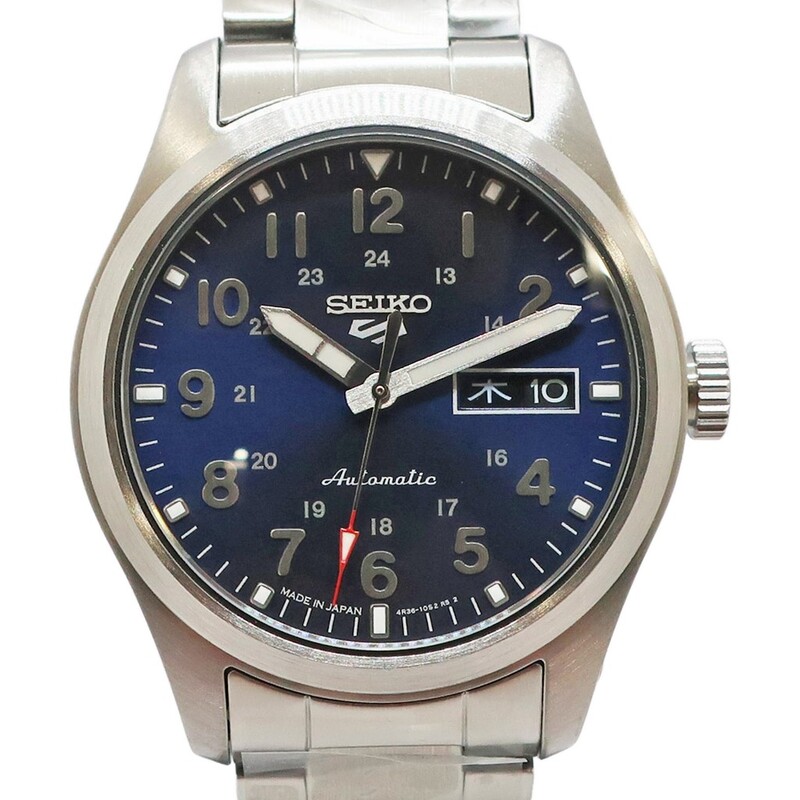 ��ŷ��ۡ�SEIKO�ۥ������� 5���ݡ��� �ե�����ɥ��꡼�� SBSA113 SS ��ư���� �֥롼 ��� �ӻ��סڿ��ʡۡ�̤���ѡۡ���š�