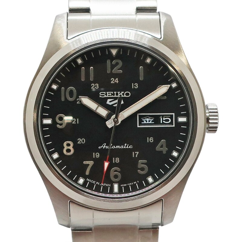 ��ŷ��ۡ�SEIKO�ۥ������� 5���ݡ��� �ե�����ɥ��꡼�� SBSA111 SS ��ư���� �֥�å� ��� �ӻ��סڿ��ʡۡ�̤���ѡۡ���š�