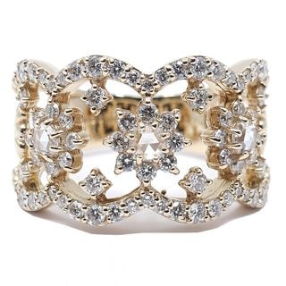��̾��ۡ�JEWELRY�ۥ��奨�꡼ ��� ���� ���������0.70ct/0.16ct ��11�極���� K18PG �ԥ󥯥������ ��6.2g ���� ��ǥ����� Ķ���������� ���ΤΤߡ���š�