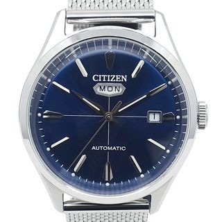 ��̾��ۡ�CITIZEN�ۥ������� �ӻ��� RECORD LABEL �쥳���ɥ졼�٥� NH8391-86L 8200-S129001 �Ļ� 40mm SS ��ư�� �ҳ��٥�� �ݾڽ� ����������š�
