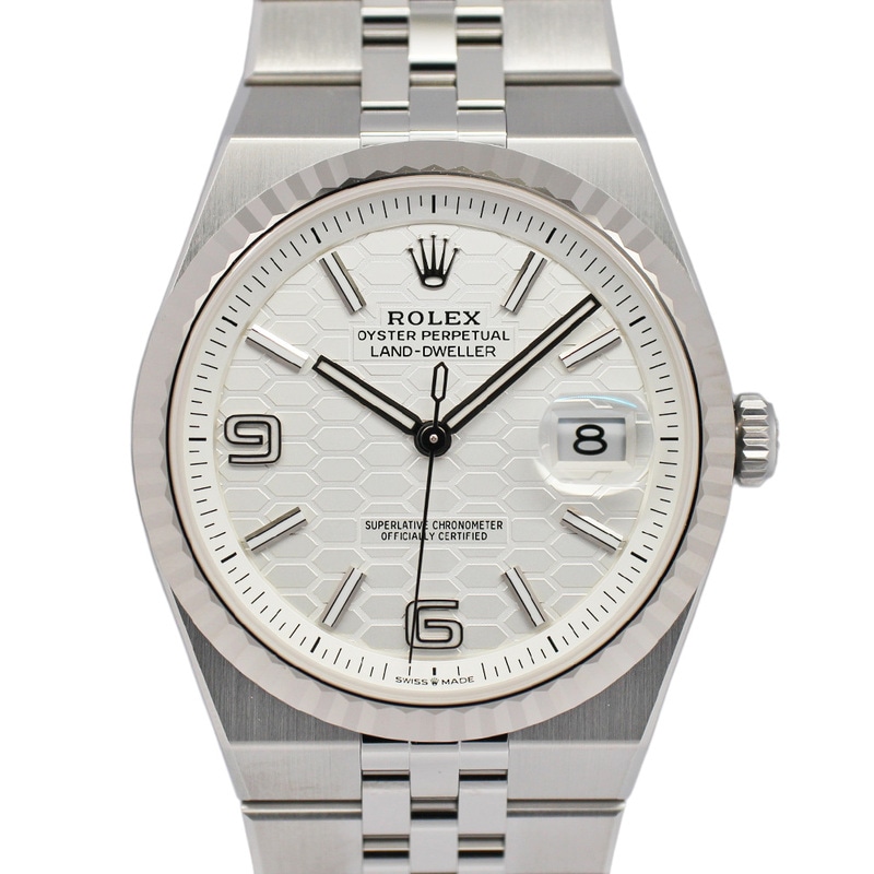 ��̾�Ų��ۡ�ROLEX�ۥ���å��� ���ɥɥ����顼 40 127334 ������ ����ƥ󥹥ۥ磻�� �ϥ˥��������� SS WG ��ư���� ��� �ݾڽ��դ� 2026ǯ����š�