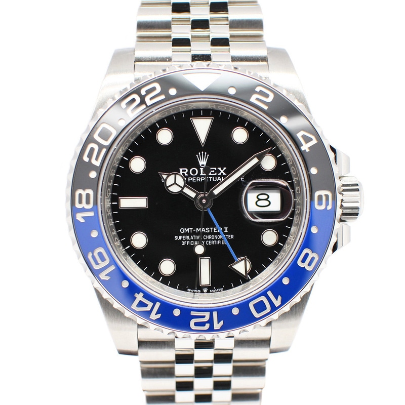 ��̾�Ų��ۡ�ROLEX�ۥ���å��� GMT�ޥ�����II 126710BLNR ������ �֥�å� SS ��ư���� ��� ����ӥ꡼ �ݾڽ��դ� 2024ǯ����š�