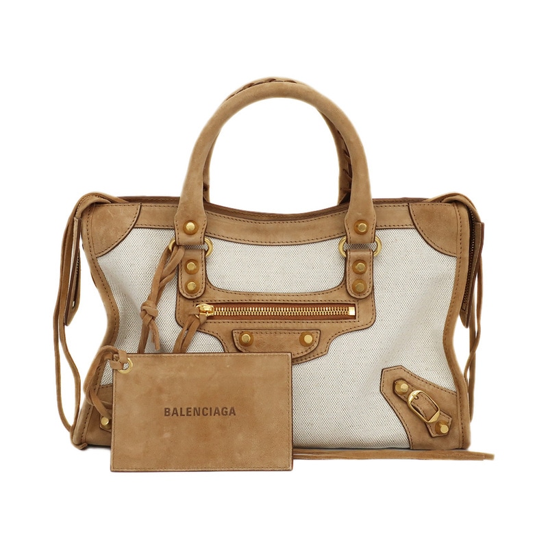 ��ŷ��ۡ�BALENCIAGA�ۥХ�󥷥��� Le City ���⡼�� �ϥ�ɥХå� ���������Хå�2WAY �١����� ������ɶ�� �����Х� �������ɥ����ե����� �� ��ǥ���������š�