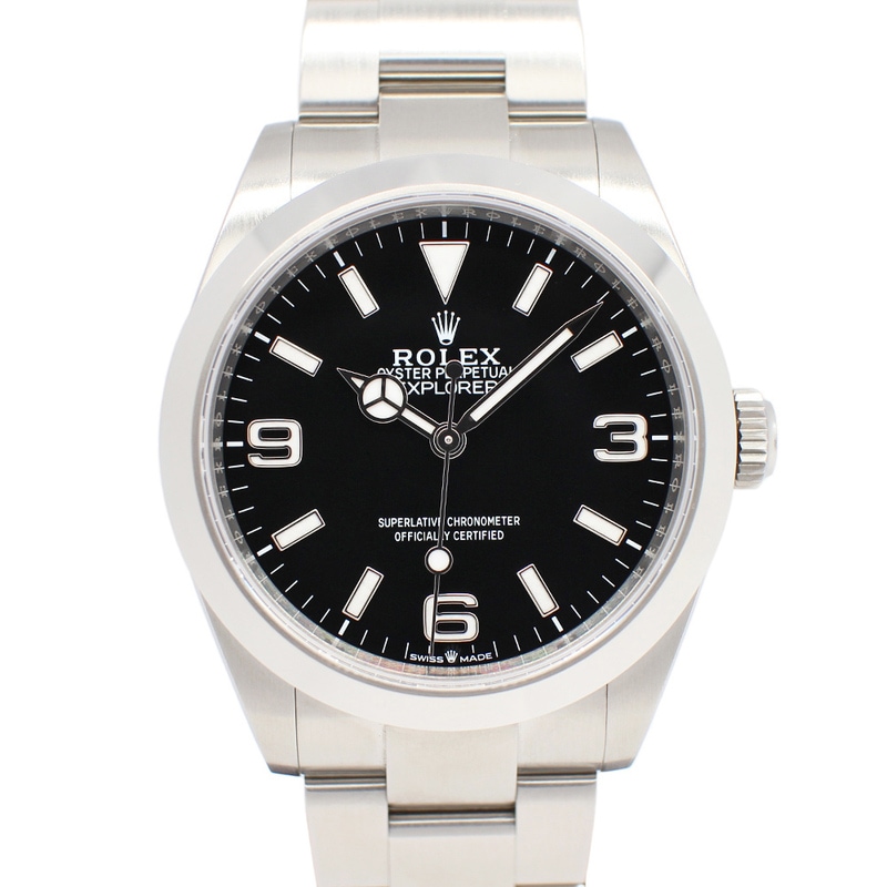 ��̾�Ų��ۡ�ROLEX�ۥ���å��� �������ץ����顼I 224270 ������ �֥�å� SS ��ư���� ��� �ݾڽ��դ� 2025ǯ����š�