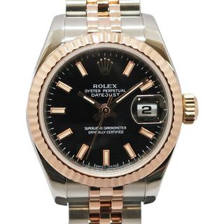 ��ŷ��ۡ�ROLEX�ۥ���å��� �ǥ��ȥ��㥹�� 26 179171 D�� SS PG �֥�å� ��ǥ����� ��ư���� �ӻ��� �ݾڽ��դ��ڻž夲�Ѥߡۡ���š�