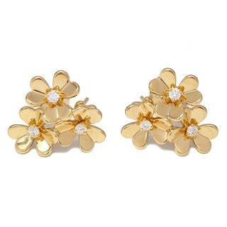 ��̾�Ų��ۡ�VAN CLEEF&ARPELS�ۥ����󥯥꡼�ա������ڥ� �ե������ �ԥ��� 3�ե� �ߥ˥�ǥ� VCARP2DV00 Au750 ������ ��������������� ���奨�꡼����š�