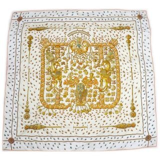 ��̾��ۡ�HERMES�ۥ���᥹ ����90 TRESORS RETROUVES ����줿�� �������դ� 002506S �� �����ܥ꡼ ����� �������� ���륯100�� ��ǥ���������š�