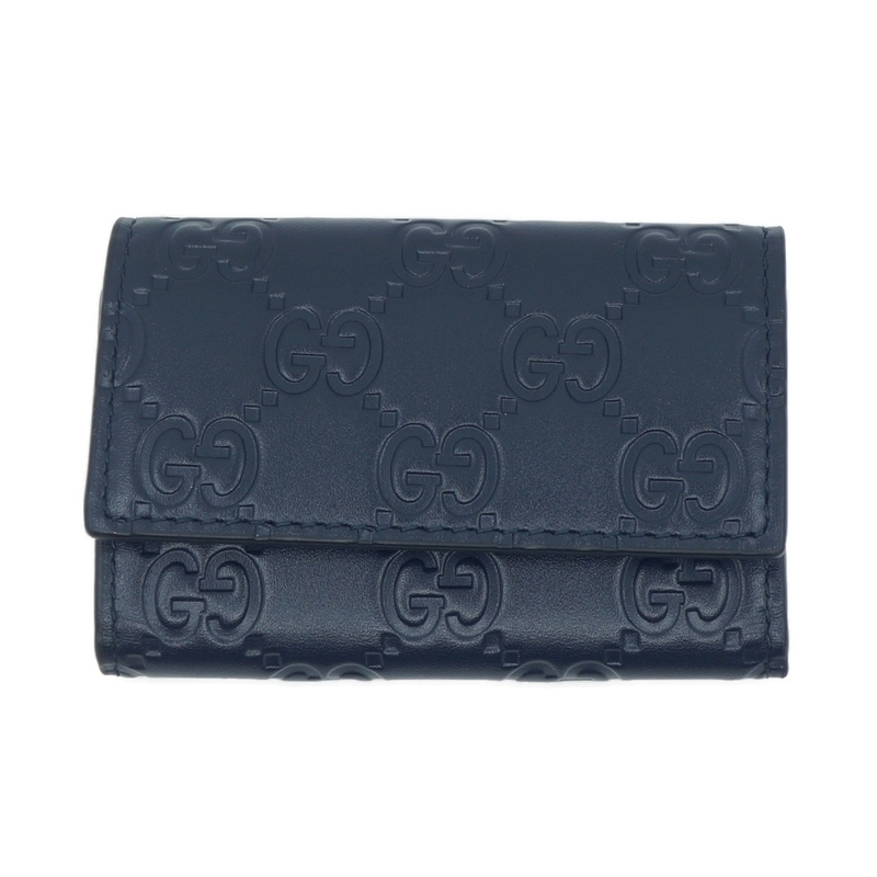 �ڱɡۡ�GUCCI�ۥ��å� 779824 ���������� 6Ϣ �ͥ��ӡ� �쥶�� ����С���� �����ȥ�å��� ��ʪ ����¾ �����ʤΤߡ���š�