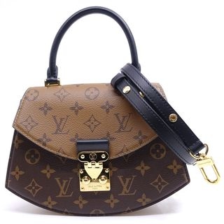 �ڱɡۡ�LOUIS VUITTON�ۥ륤�����ȥ� �ƥ��륷�å� M46548 ��Υ���ࡦ��С��� �֥饦�� GD��� �ϥ�ɥХå� �������� 2WAY ��ǥ���������š�