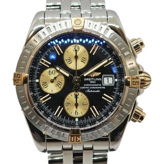 ��ŷ��ۡ�BREITLING�ۥ֥饤�ȥ�� �����Υޥå� ���ܥ�塼����� �ӥ��� B13356 SS YG �֥�å� ��� ��ư���� �ӻ��סڻž夲�Ѥߡۡ���š�