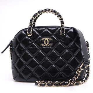 �ڱɡۡ�CHANEL�ۥ���ͥ� ���⡼�륷��åԥ󥰥Хå� AS5130 ���㥤�ˡ���ॹ���� BK GD��� �����ॷ�ꥢ�� ���������Хå� ��ǥ���������š�