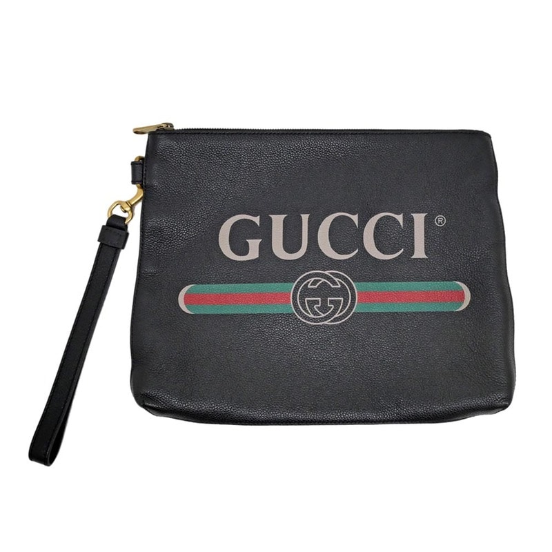 ��̾��ۡ�GUCCI�ۥ��å� �����ץ��� ����å��Хå� 572770 �֥�å� �� ������ɶ�� �쥶�� �� ��� �ˡ���š�