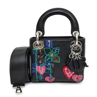 ��̾��ۡ�CHRISTIAN DIOR�ۥ��ꥹ�����ǥ������� ��ǥ��ǥ������� �ߥ˥Хå� M05050PGO M30U �֥�å� �ɽ� �ѥå� �쥶�� �ϥ�� �������� ��ǥ���������š�