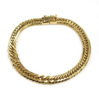 ��̾��ۡ�JEWELRY�ۥ֥쥹 K18 12�̥ȥ�ץ� ��ʿ ��18.5g ���Ӳ��18.5cm ���奨�꡼ ���إ� ��������������ɡ���š�