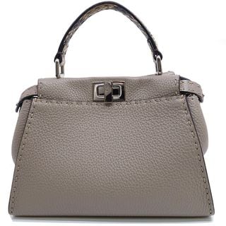 �ڱɡۡ�FENDI�ۥե���ǥ� �ߥ� �ԡ����֡� ����ꥢ �ϥ�ɥХå� 2WAY 8BN244 �쥶�� �ѥ����� �١����� ����С���� ��ǥ����� ���� Ȣ ��¸�ޡ���š�