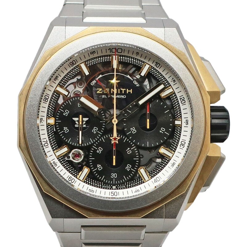 ��ŷ��ۡ�ZENITH�ۥ��˥� �ǥե��� �������ȥ꡼�� �����륳�å��� 06.9100.9004/21.I001 100�ܸ��� SS YG ������ȥ� ��ư���� ��� �ӻ��סڿ��ʡۡ�̤���ѡۡ���š�