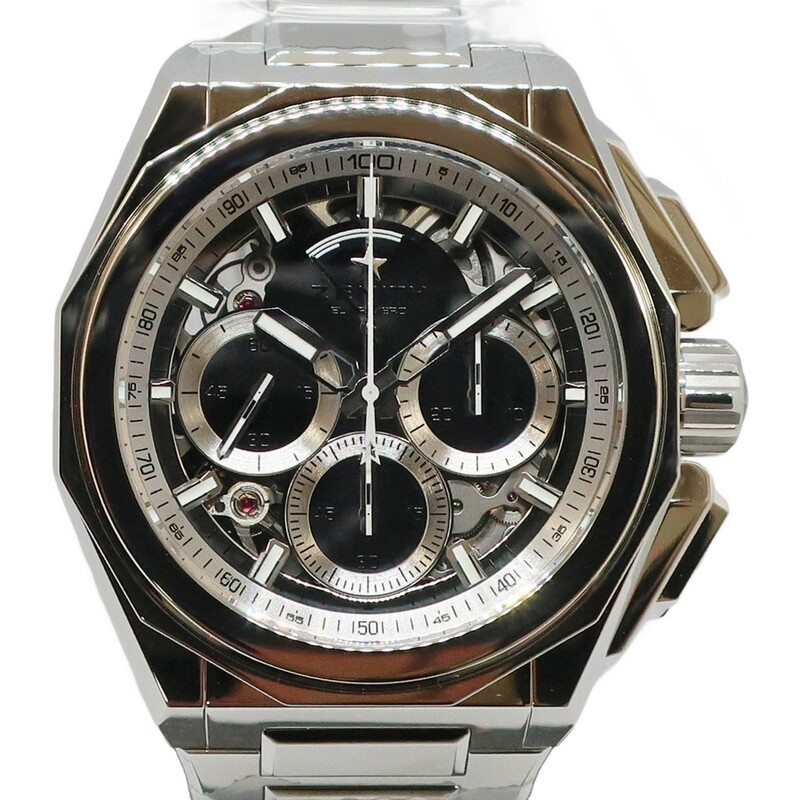 ��ŷ��ۡ�ZENITH�ۥ��˥� �ǥե��� �������ȥ꡼�� �ߥ顼 03.9102.9004/90.I001 SS ������ȥ� ��ư���� ��� �ӻ��סڿ��ʡۡ�̤���ѡۡ���š�