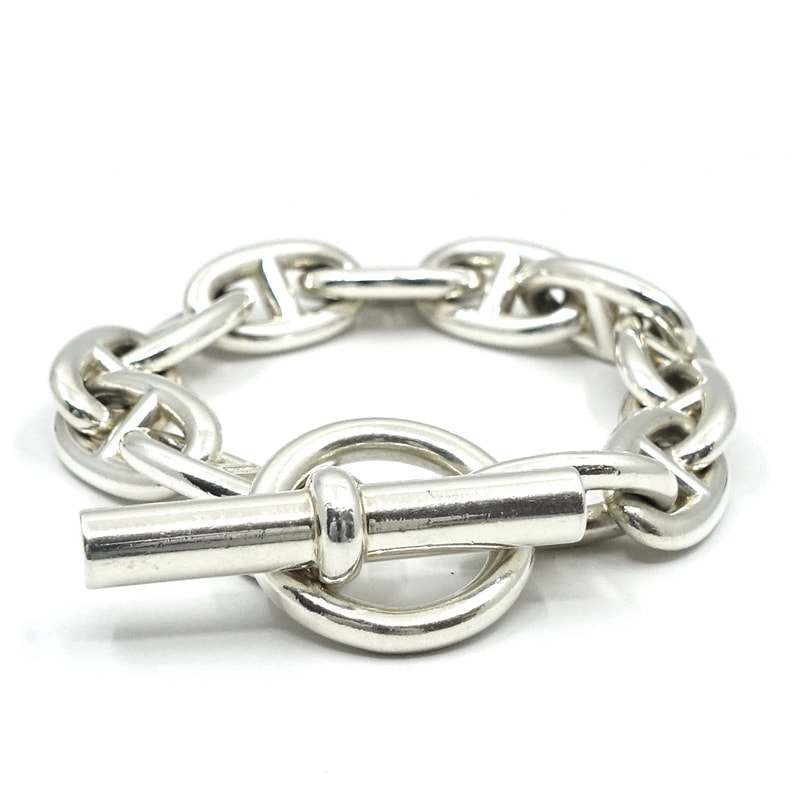 �ڱɡۡڥ�����ۡ�HERMES�ۥ���᥹ Ag925 �������̥��󥯥�GM �֥쥹��å� 12���� SV925 ����С� �������� ��� ��ǥ����� ���奨�꡼����š�