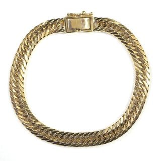 ��̾��ۡ�JEWELRY�ۥ֥쥹 K18 8�̥ȥ�ץ� M���å� ��ʿ ��16.7g ���Ӳ��15.3cm ���奨�꡼ ���إ� ��������������ɡ���š�