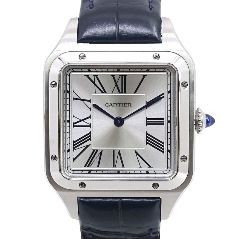 �ڱɡۡڥ�����ۡ�CARTIER�ۥ���ƥ��� ����ȥ��ǥ���LM �ӻ��� WSSA0022 SS ����С� �������� �쥶�� ��� Ȣ �ݾڽ����š�