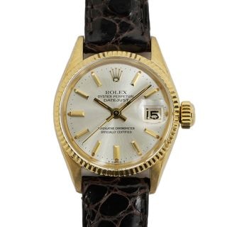 ��̾��ۡ�ROLEX�ۥ���å��� �ǥ��ȥ��㥹�� 6517 ����С�ʸ���� K18YG 74�� ������ơ��� �ӻ��� ��ư�� ��ǥ���������š�