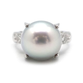 ��ŷ��ۡ�JEWELRY��Pt900 ���奨�꡼ ��� ���� ��10.3g ��9�� ��������� 0.24ct �ץ���� �ѡ��� ���ΤΤߡ���š�