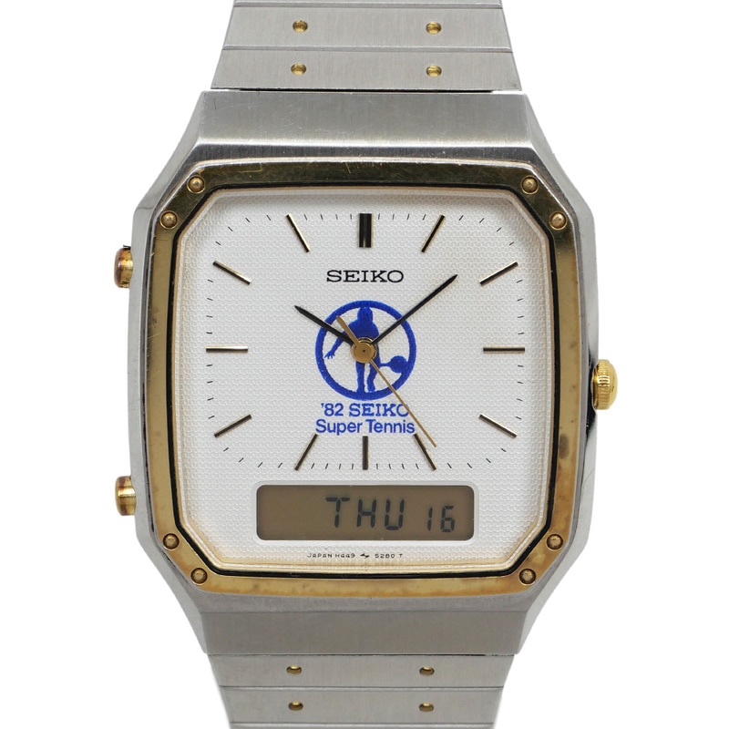 ��̾��ۡ�SEIKO�ۥ������� �����ѡ��ƥ˥� 1982 H449-5150 ���ʥǥ� SS �������� ��� �� �ӻ��ס���š�