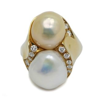 ��̾��ۡ�JEWELRY�ۥ��奨�꡼ ��� K18 YG �Х��å��ѡ��� ��������� 0.25ct 13�� ��14.2g ���� ��ǥ���������š�