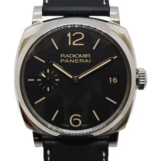 ��ŷ��ۡ�PANERAI�ۥѥͥ饤 �饸���ߡ��� 1940 3�ǥ��� PAM00514 P�� ��� �֥�å� SS �쥶�� �괬�� �ӻ��סڻž夲�Ѥߡۡ���š�