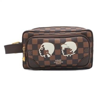 ��ŷ��ۡ�LOUIS VUITTON�ۥ륤�����ȥ� NIGO �ե��ɥ��å� �ɥå� ���å� N40800 �����ƥ��󥰡������Х� �֥饦�� GD��� RFID �ݡ��� ��󥺡���š�