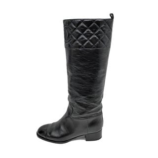 ��̾��ۡ�CHANEL�ۥ���ͥ� ���󥰥֡��� ������37.5 �֥�å� �� ���㥤�ˡ������ե����� G45201  �����ޡ��� ��ǥ����� ������š�