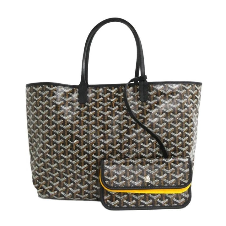 ��̾�Ų��ۡ�GOYARD�ۥ��䡼�� ����륤PM STLCROPMLTY01CL01P �֥�å� �ȡ��ȥХå� PVC �ǥ��󥭥��Х� �쥶�� ����å��դ��ڿ��ʡۡ�̤���ѡۡ���š�